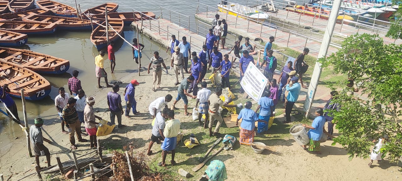 pichavaram Mangrove - Save Wetland Campaign Clean-up Drive